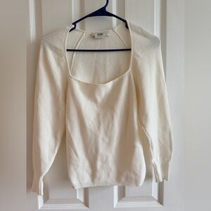 Love Bonito White Sweater